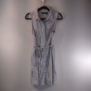 Tahari Linen/Cotton/Rayon Sleeveless Dress, Size 12